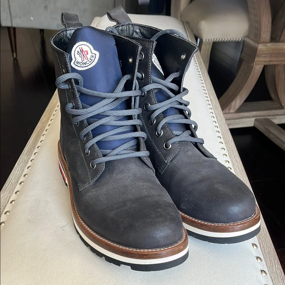 Moncler Black Men's Boots - Picture 3 of 5